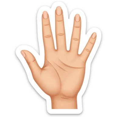The german handgesture for "schweigefuchs" sticker