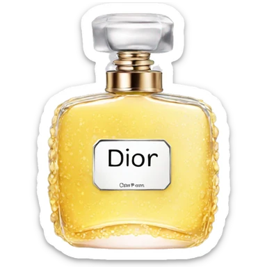 Perfume dior sticker