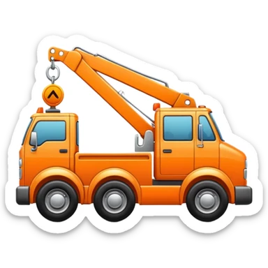 tow icon sticker