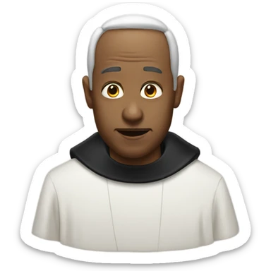 Priest gossip sticker