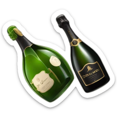 Dom perignon Pp, JH, OM sticker