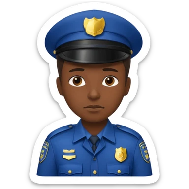 a police officer sticker