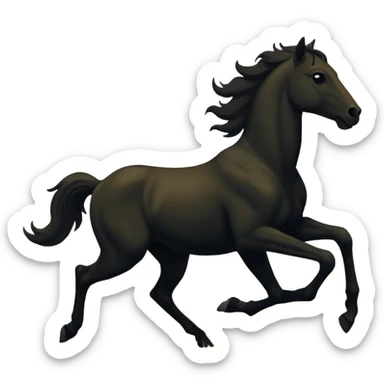 centaur silhouettes sticker