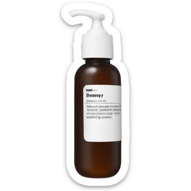 the ordinary peeling solution bottle with label sticker