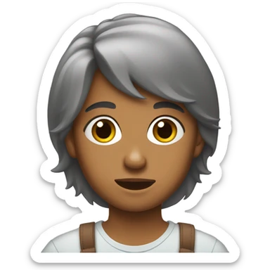 une adolescente aime un adolescent sticker