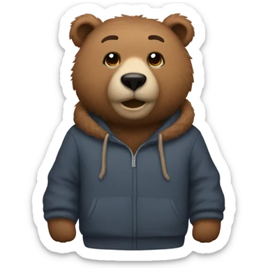 Bears cuddl sticker