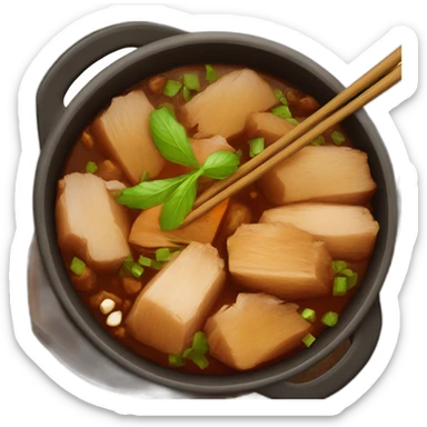 Philippine dish adobo without egg sticker