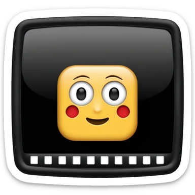 Movie with a video sticker