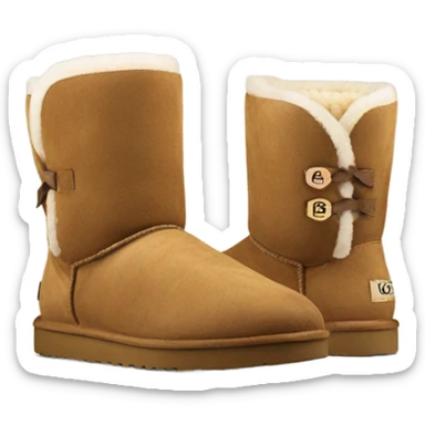 Ugg shoes sticker