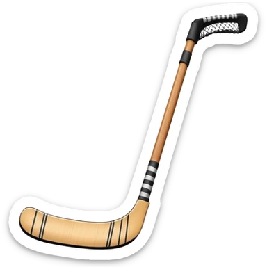 Hockey goalie stick sticker