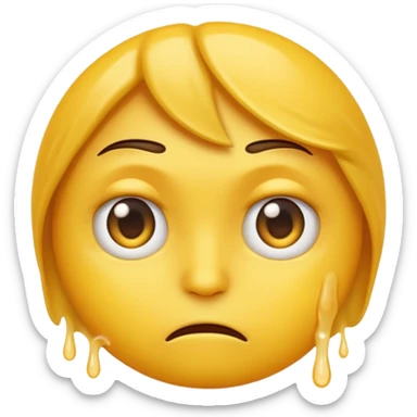 hard working emoji sticker