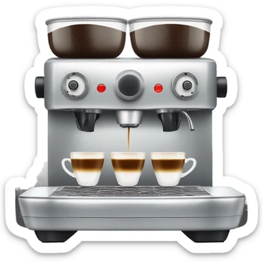 espresso machine sticker