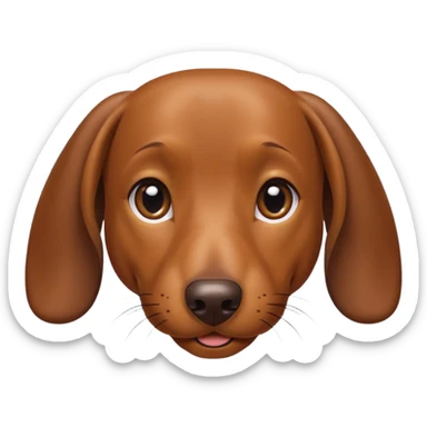 Perro salchicha sticker