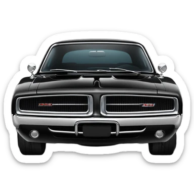 faz o dodge charge dos Velozes & Furiozos pra min? sticker