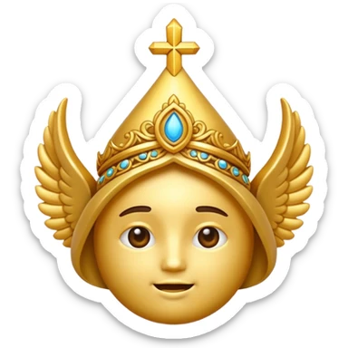 Worship emoji  sticker