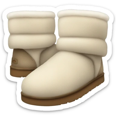 UGG slippers  sticker