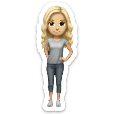 Porsche gt3 rs grey with the blond girl sticker