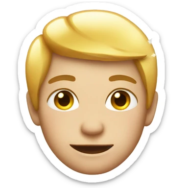 Sparkles emoji with fast effect sticker