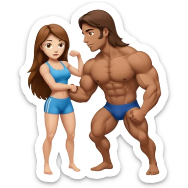 woman getting fucked doggystyle by man sticker