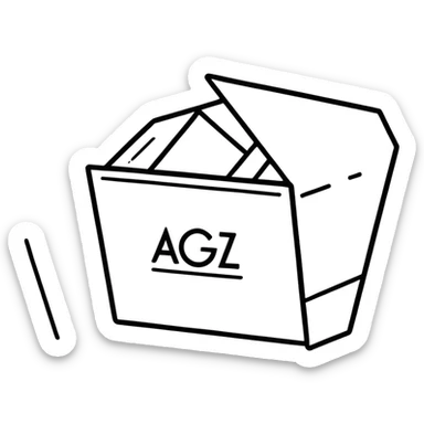 Agz group logo sticker