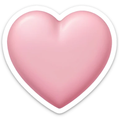 Coeur pastel sticker