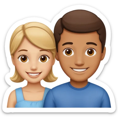 jack and jill Nursery Rhyme Character sticker