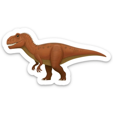 herbivorous dinosaur sticker
