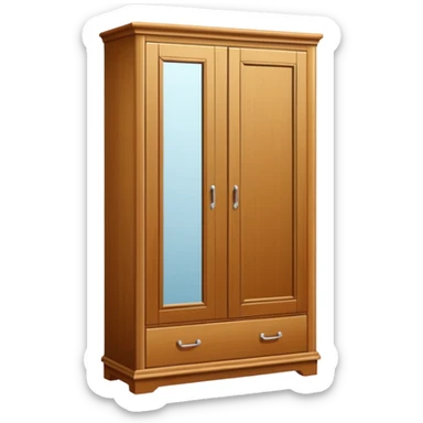 wardrobe modern closed mirror door sticker