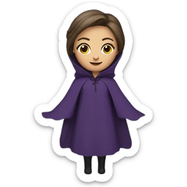 Femme chauve  sticker