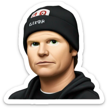 2000’s Tom delonge sticker
