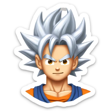super saiyan goku sticker