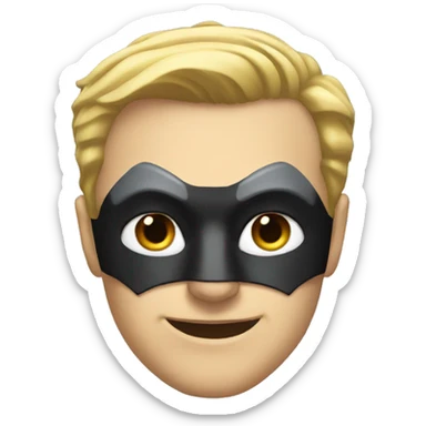 batman head only  sticker