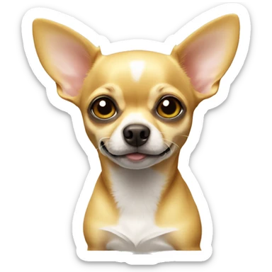 chihuahua yellow sticker