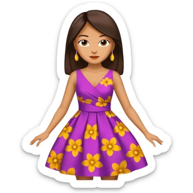 Teresa Li in Vivi La Vida sticker