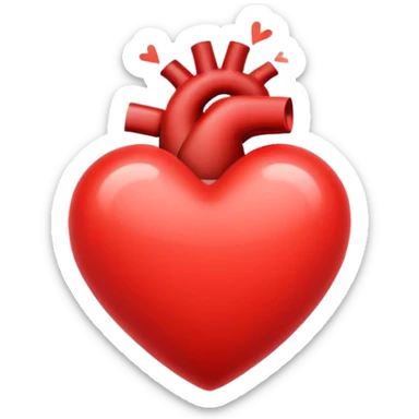 Heart beats  sticker