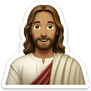 Jesus sticker