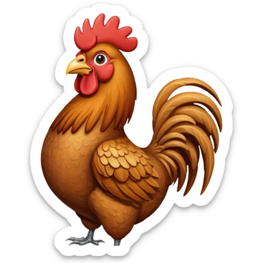 Cock sticker