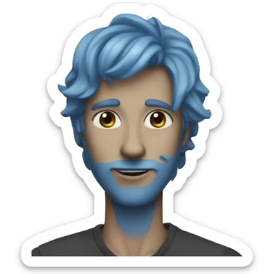 Blue tick real like Instagram  sticker