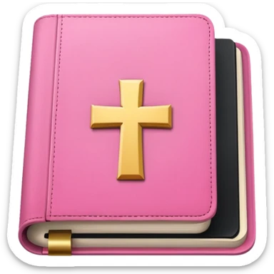 cute pink bible sticker