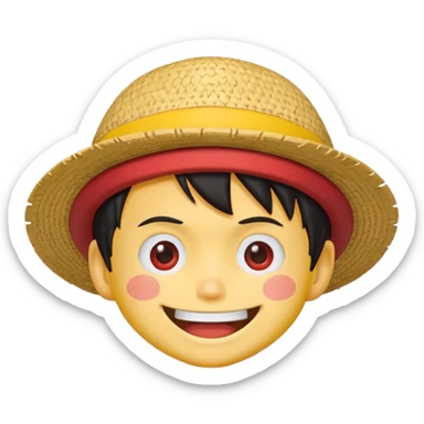 Create luffy emojis sticker