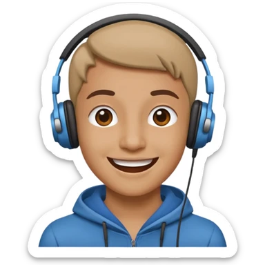 Escuchar música sticker