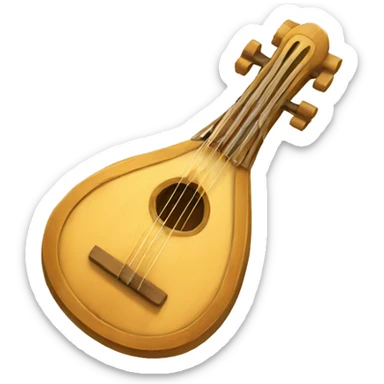 bard's Lyre  sticker