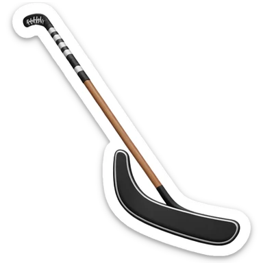 Hockey goalie stick sticker