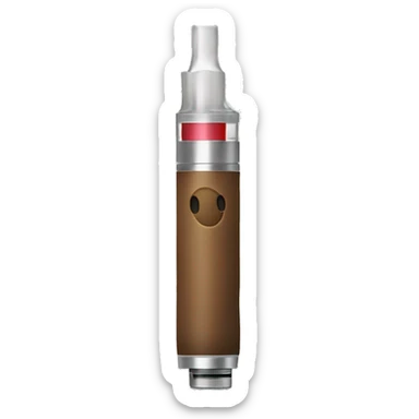 Disposable nicotine vape, QUADRADO sticker