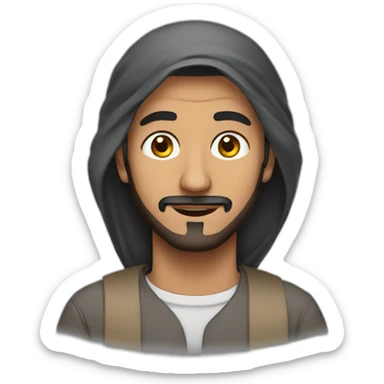Arabic man sticker