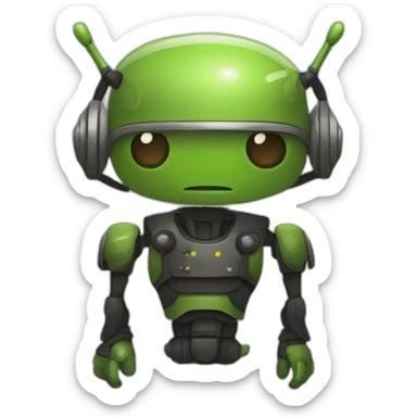 android-bugdroid-google-powerup sticker