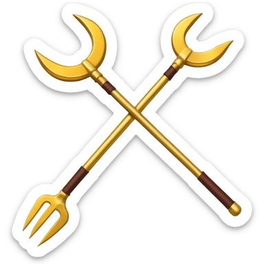 ASU sun devil pitchfork emoji sticker