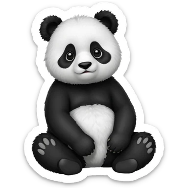 Panda sticker