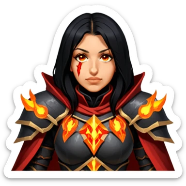 Volcanic Warlock sticker