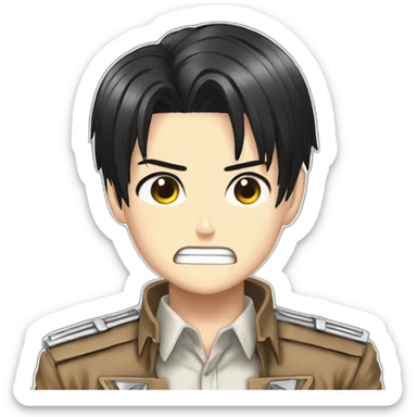 levi ackerman ATTACK ON TITAN sticker